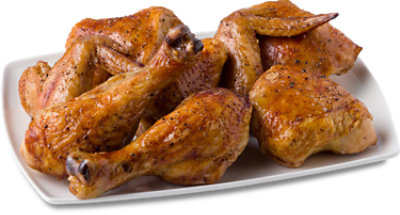Deli Roasted Chicken Mixed 8 Count Cold - Each