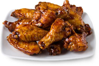 Deli Chicken Wings Glazed Teriyaki Hot - 1 Lb (available from 10am to 7pm) - Image 1