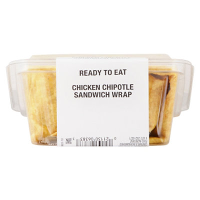 ReadyMeals Chicken Chipotle Sandwich Wrap - 9.5 Oz - Image 3