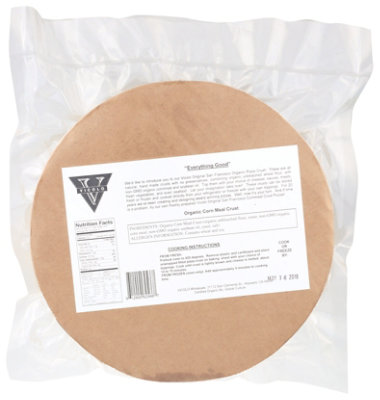Vicolo Organic Corn Meal Pizza Crust - 16.5 OZ - Image 2