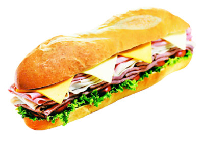 Signature Cafe All American Sub Whole Sandwich Self Serve - Each (1990 Cal) - Image 1