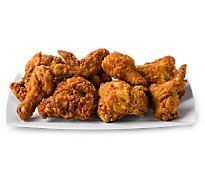 Deli Fried Chicken Dark 8 Count Hot - Each (Please allow 48 hours for delivery or pickup)