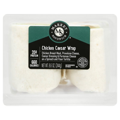 De Market Chicken Caesar Wrap - 8.6 OZ - Image 3
