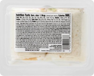 De Market Chicken Caesar Wrap - 8.6 OZ - Image 6