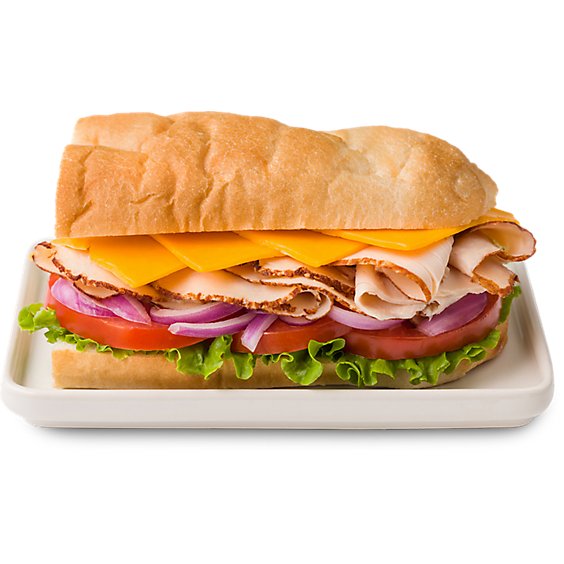 Signature Cafe Turkey Reg Hot Sandwich - EA