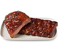 Signature Cafe Ribs Applewood Smoked St Louis Style Cold - 24 OZ