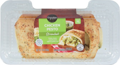 Signature Cafe Chicken Pesto Stromboli - 7 OZ