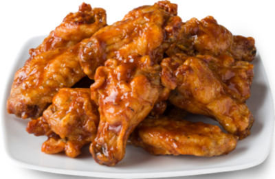 Deli Chicken Wings Bone-In BBQ Per Pound Hot - 1 Lb (available from 10am to 7pm) - Image 1