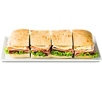 Dietz & Watson Trio Ciabatta Footlong Sandwich - Each (1000 Cal)