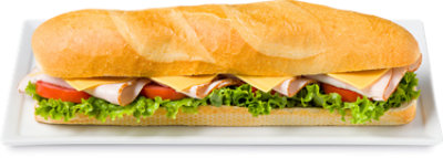 Signature Cafe Large Turkey & Cheese Sub - 15 Oz (700 Cal) - Image 1