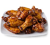 Signature Cafe Glazed Teriyaki Chicken Wings Per Pound Cold - 1.00 Lb