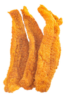 Deli Fried Breaded Catfish Fillets Hot - 1 LB - Image 1