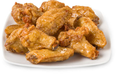 Deli Chicken Wings Bone In Salt Vinegar Cold - 1 Lb - Image 1