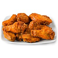 Deli Buffalo Glazed Bone-In Chicken Wings Hot - 0.50 Lb (110 Cal) - Image 1