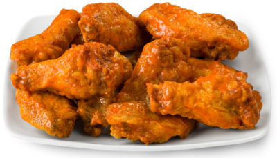 Deli Chicken Wings Bone-In Buffalo Glazed Hot - 1 Lb (available from 10am to 7pm) - Image 1