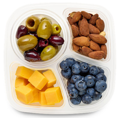 ReadyMeals Cheese Blueberry Olive & Almond Quad Ready2Eay - Each - Image 1