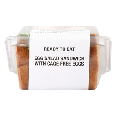 Taylor Farms Egg Salad W Cage Free Egg Mayo Sandwich - 7 Oz - Image 2