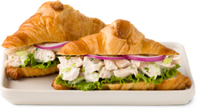 Signature Cafe Chicken Salad Croissant Sandwich - Each (1010 Cal)