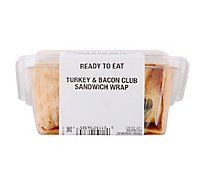 Sandwich Wrap Turkey Club - 8.25 OZ