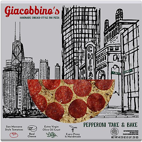 Giacobbinos Pepperoni Pizza - 49.25 OZ