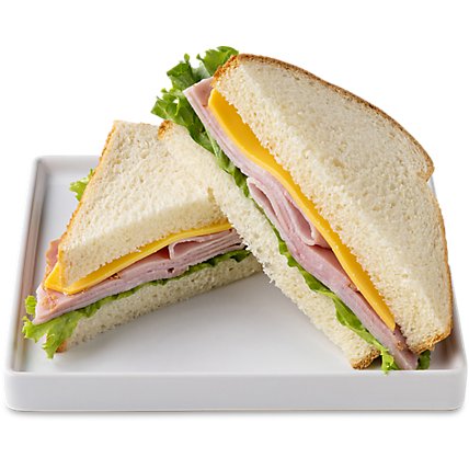 Signature Cafe Ham & Cheese Wedge - 5 Oz (310 Cal) - Image 1