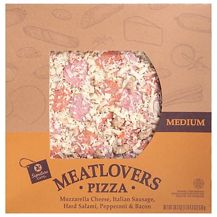Signature Cafe Pizza Meat Lovers - 20.3 OZ - Image 3