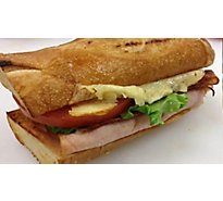 Signature Cafe Sandwich Smoked Turkey Chipotle Regular Cold - EA