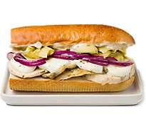 Signature Cafe Chicken Artichoke Regular Sandwich Hot - Each