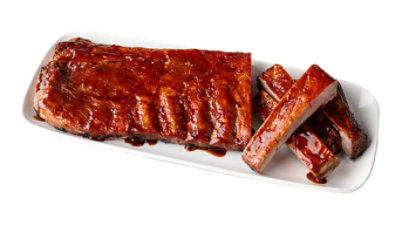 Deli St. Louis Ribs With BBQ Sauce Hot - Each (available after 10am) - Image 1