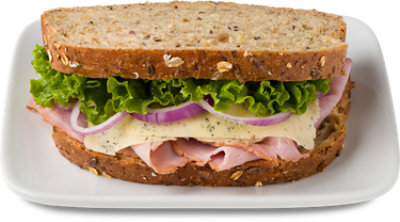 Boars Head All Natural Ham Sandwich Gng - Ea (510 Cal)  - Image 1