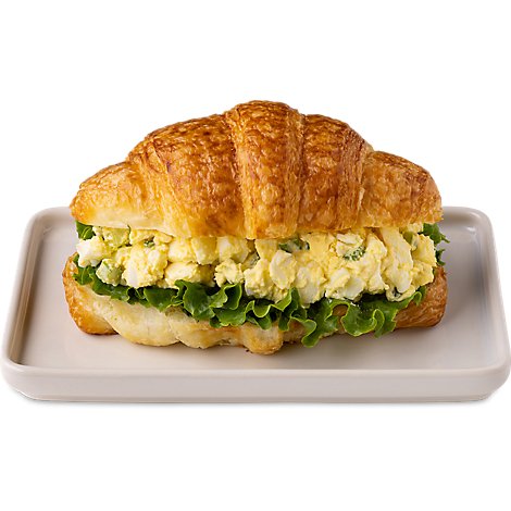 Deli Egg Salad Sandwich Croissant - 6 Oz (690 Cal)