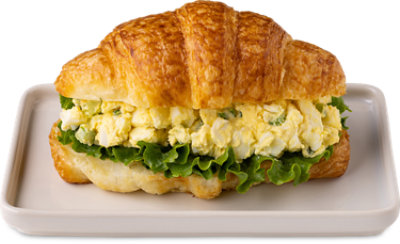 Deli Egg Salad Sandwich Croissant - 6 Oz (690 Cal)
