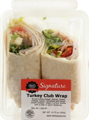 Jewel Turkey Club Wrap - 10.75 Oz - Image 2