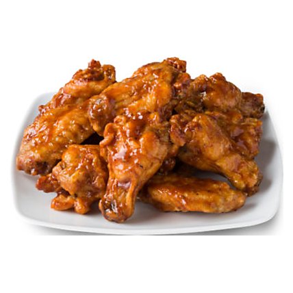 Signature Cafe BBQ Chicken Wings Cold - 1 Lb - Image 1