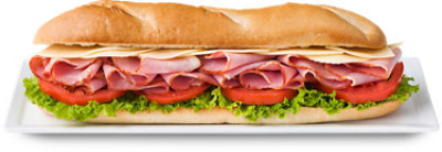 ReadyMeals Ham And Swiss Foot Long Sandwich - Each