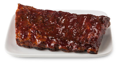 Signature Cafe St Louis Ribs Full Rack Sweet Savory Sauce Cold - Each
