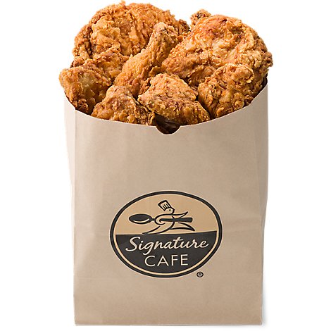 Deli Fried Chicken Hot - 8 Count