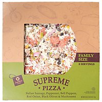 Signature Cafe Pizza Supreme Family Size - 41.9 OZ - Image 2