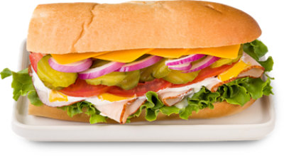 Signature Cafe Turkey Regular Cold Sandwich - Each (580 Cal)