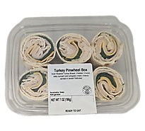 Taylor Farms Turkey & Cheddar Pinwheel Sandwich 6 Count - 7.25 Oz
