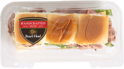 Boars Head London Broil Roast Beef Slider 3 Count - Each (510 Cal) - Image 1