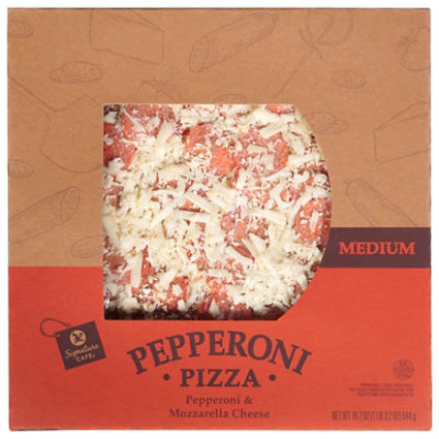 Signature CAFE Pizza Pepperoni - 19.2 Oz