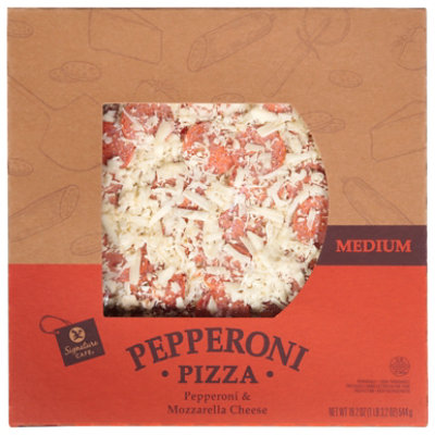 Signature Cafe Pizza Pepperoni - 19.2 Oz - Image 4