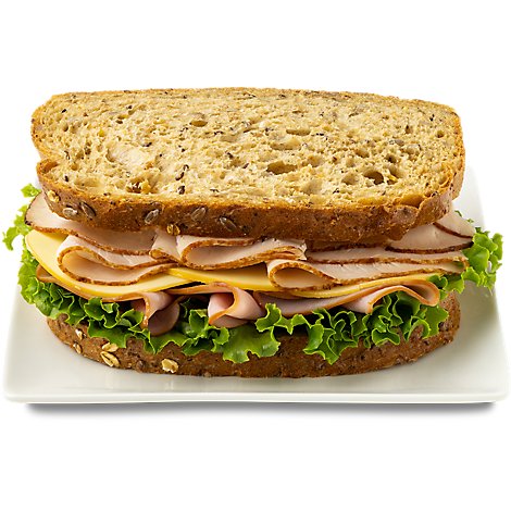 Dietz & Watson Ham & Turkey Breast And Gouda Sandwich - Each (470 Cal)