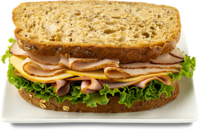 Dietz & Watson Ham & Turkey Breast And Gouda Sandwich - Each (470 Cal) - Image 1