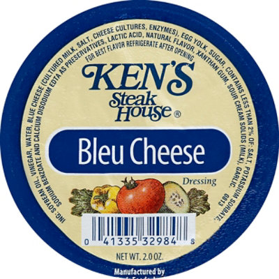 Kens Chunky Blue Cheese Dressing Dipping Individual Cup - 2 Oz - Image 2