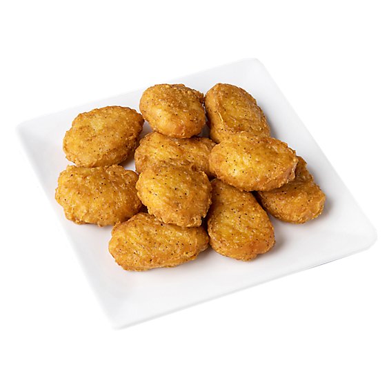 Deli Hot Tempura Battered Chicken Nuggets - 0.50 Lb