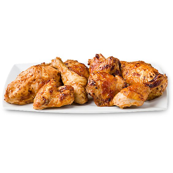 Deli Mango Habanero Baked Chicken Mixed 8 Count Hot - Each (Available After 10 AM)