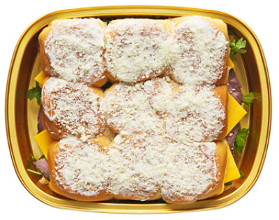 ReadyMeals Roast Beef & Cheddar Pull Apart Sliders - 9 Count - Image 1