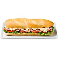Signature Cafe Large Ham & Cheese Sub - 15 Oz (650 Cal) - Image 1